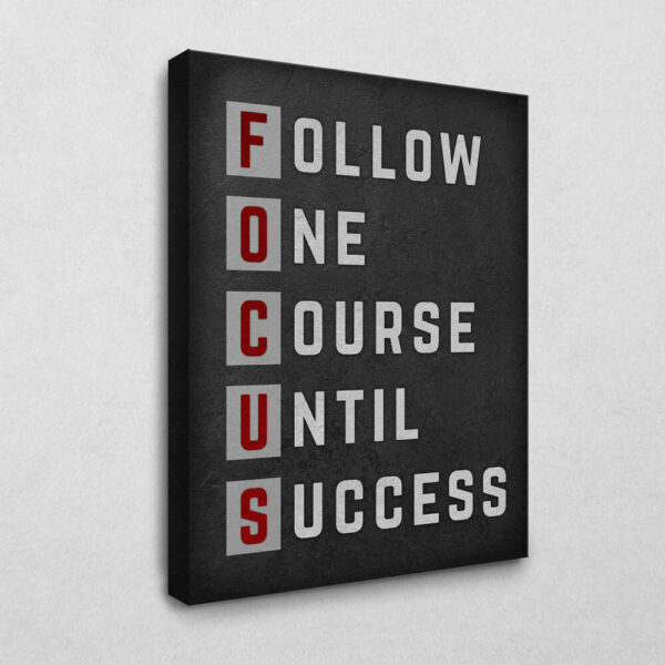 Focus to succeed 105 x 140 cm 4 cm