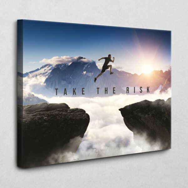 Take the Risk 120 x 80 cm