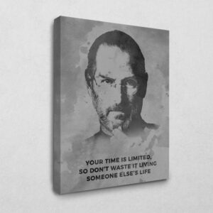 Steve Jobs 120 x 80 cm