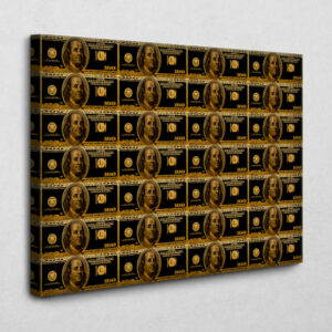Gold Benjamin 120 x 80 cm