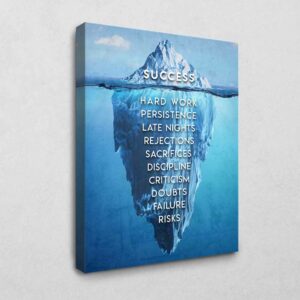 Iceberg of Success 140 x 105 cm 4 cm