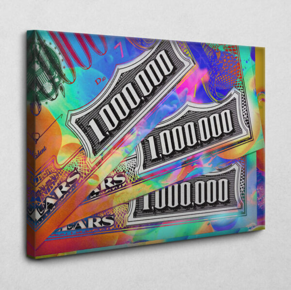 One Million (Neon) 120 x 80 cm