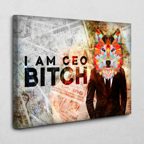 Who's your CEO? 140 x 105 cm 4 cm