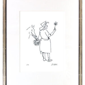 Armin Mueller-Stahl - BLUMENFREUNDE - Original Lithografie - limitiert und hands...