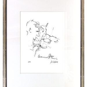 Armin Mueller-Stahl - Classical and new music Original Lithographie - limitiert ...