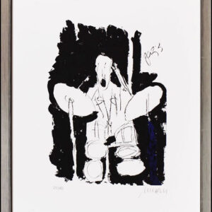 Armin Mueller-Stahl - DRUMS - Original Lithografie - limitiert und handsigniert