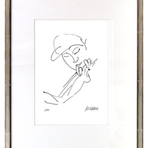 Armin Mueller-Stahl - Geigerin Original Lithographie - limitiert und handsignier...