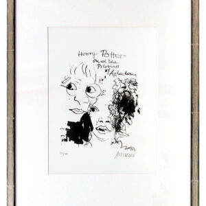 Armin Mueller-Stahl - Harry Potter Original Lithographie - limitiert und handsig...