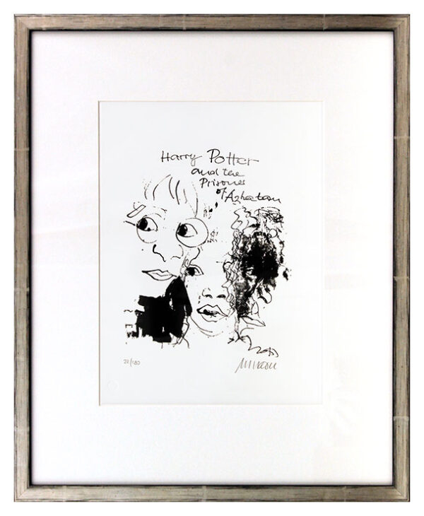 Armin Mueller-Stahl - Harry Potter Original Lithographie - limitiert und handsig...