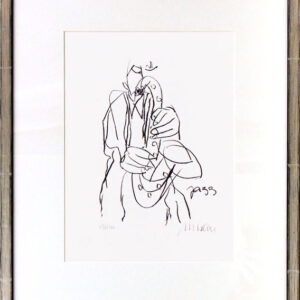 Armin Mueller-Stahl - JAZZ - Original Lithografie - limitiert und handsigniert