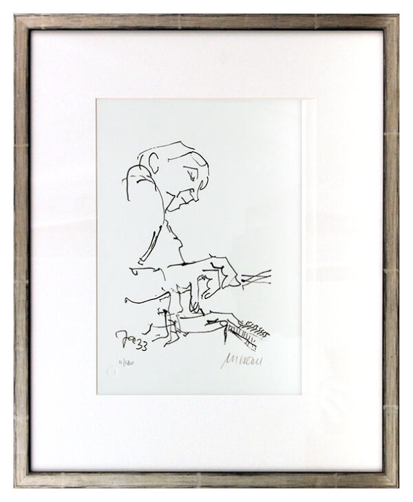 Armin Mueller-Stahl - Jazz - Pianospieler Original Lithographie - limitiert und ...