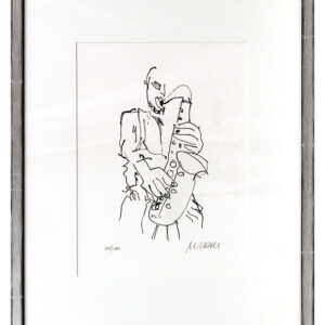 Armin Mueller-Stahl - On the wild side - Original Lithografie - limitiert und ha...