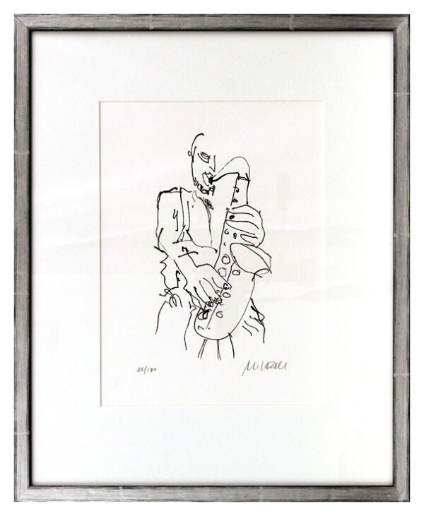 Armin Mueller-Stahl - On the wild side - Original Lithografie - limitiert und ha...