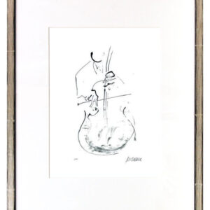 Armin Mueller-Stahl - PLAY BACH - Original Lithografie - limitiert und handsigni...