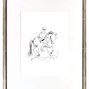 Armin Mueller-Stahl - ROSS UND REITER - Original Lithografie - limitiert und han...