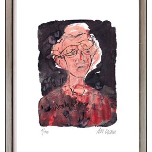 Armin Mueller-Stahl - Woody Allen - Original Lithografie - limitiert und handsig...