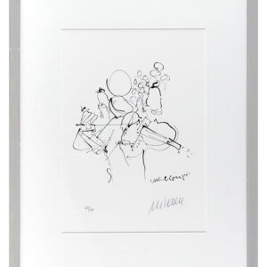 Armin Mueller-Stahl - Violinkonzert - Original Lithografie - limitiert und hands...