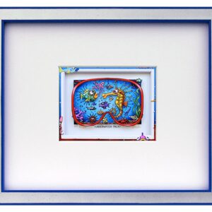 Branko - UNDERWATER TALK - Original 3D Bild handsigniert - ohne Rahmen PP