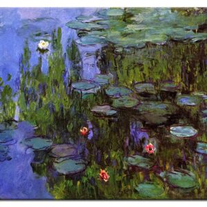 Claude Monet Bilder - Seerosen I-20 x 30 cm