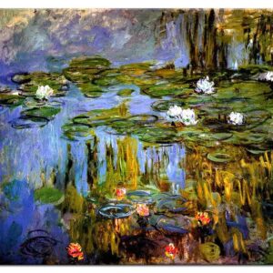 Claude Monet Bilder - Seerosen II-50 x 60 cm