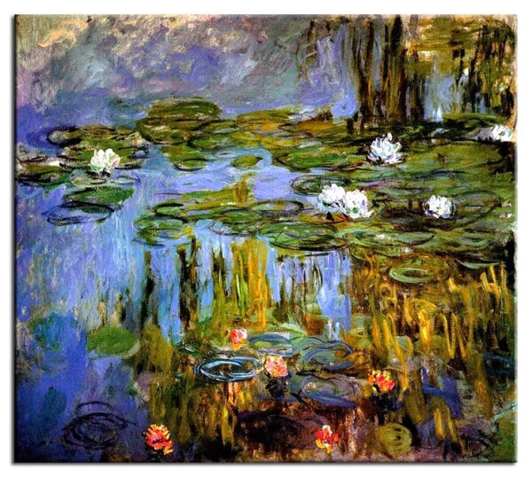 Claude Monet Bilder - Seerosen II-50 x 60 cm