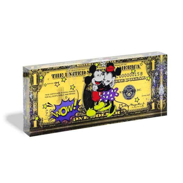 Devin Miles - ONE DOLLAR MICKEY - Acrylblock