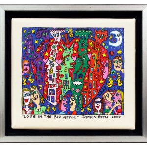 James Rizzi LOVE IN THE BIG APPLE - 2D-Pigmentdruck