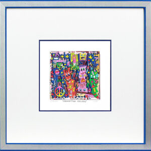 James Rizzi - MANHATTAN MELODY - Original 3D Bild drucksigniert