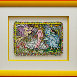 James Rizzi - THE BIRTH OF VENUS - Original 3D Bild HANDSIGNIERT