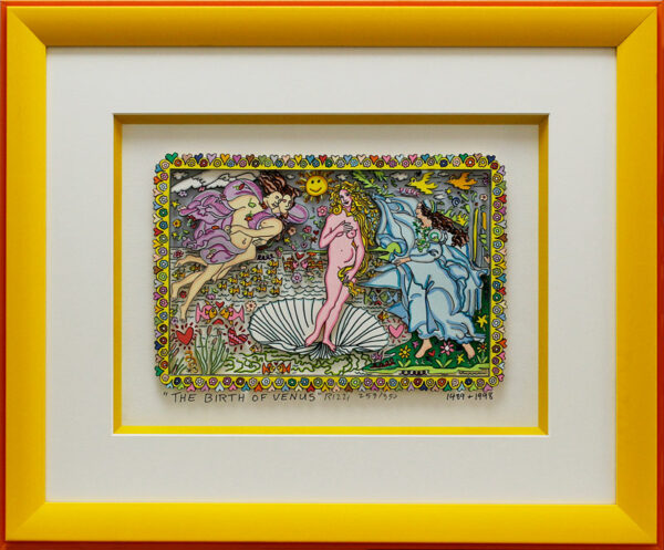 James Rizzi - THE BIRTH OF VENUS - Original 3D Bild HANDSIGNIERT