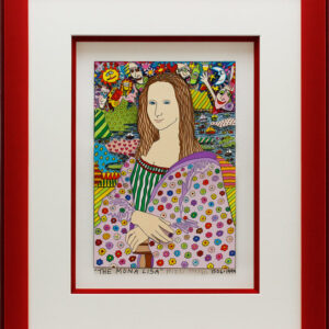 James Rizzi - THE MONA LISA - Original 3D Bild HANDSIGNIERT