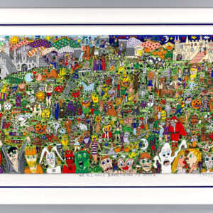 James Rizzi - WE ALL HAVE SOMETHING TO OFFER - Original 3D Bild HANDSIGNIERT