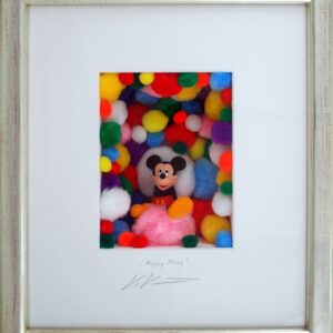 Volker Kühn Bilder - Happy Mickey - orig. 3D-Bildobjekt