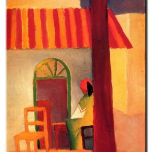 August Macke Bilder - Türkisches Café I-30 x 40 cm