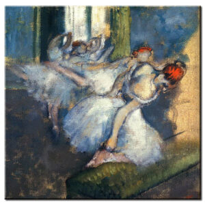Edgar Degas Bilder - Balletttänzerinnen-90 x 90 cm
