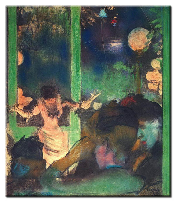 Edgar Degas Bilder - Im Café des Ambassadeurs-100 x 110 cm