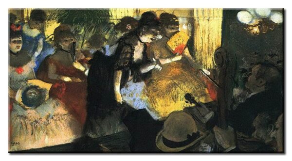 Edgar Degas Bilder - Kabarett-40 x 80 cm