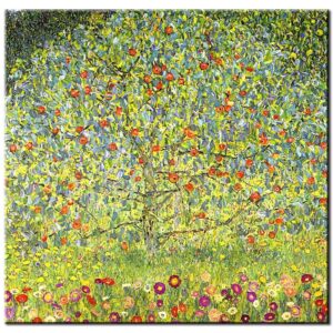 Gustav Klimt Bilder - Apfelbaum-30 x 30 cm
