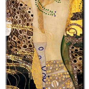 Gustav Klimt Bilder - Wasserschlangen I-60 x 150 cm