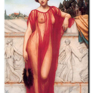 John William Godward Bilder - Athenais-40 x 70 cm