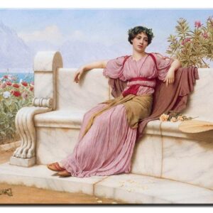 John William Godward Bilder - Stille-70 x 100 cm