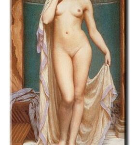 John William Godward Bilder - Venus im Bade-40 x 120 cm