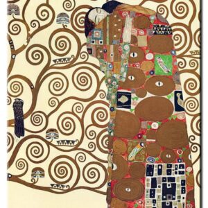 Gustav Klimt - Die Erfüllung-80 x 100 cm