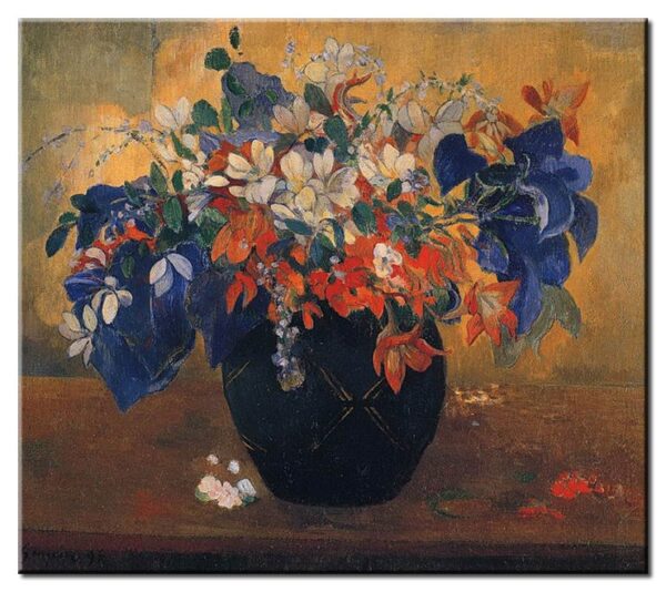 Paul Gauguin Bilder - Blumenvase-40 x 50 cm