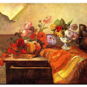 Paul Gauguin Bilder - Stillleben mit Blumen I-40 x 50 cm