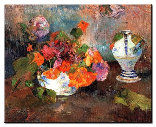 Paul Gauguin Bilder - Stillleben mit Blumen II-60 x 80 cm