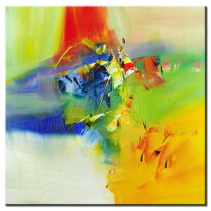 Totti Moreno Leinwandbild - Dream in colour-90 x 90 cm