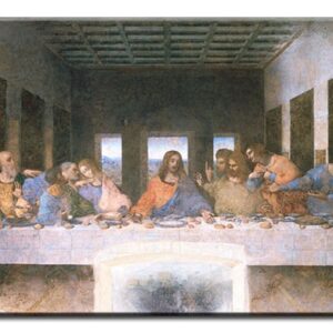 Leonardo da Vinci - Das Abendmahl-20 x 40 cm