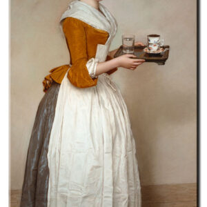 Liotard Bilder - Das Schokoladenmädchen-80 x 130 cm