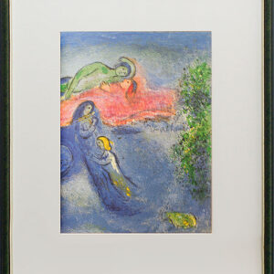 Marc Chagall - DAPHNIS UND CHLOÉ - DORKONS TOD - Offsetlithographie im Designrah...